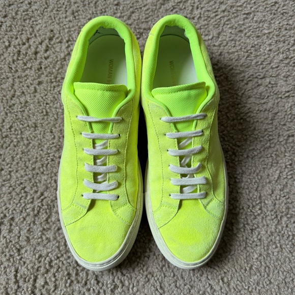 Common Projects Achilles Fluo Suede Sneakers - Picture 5 of 11